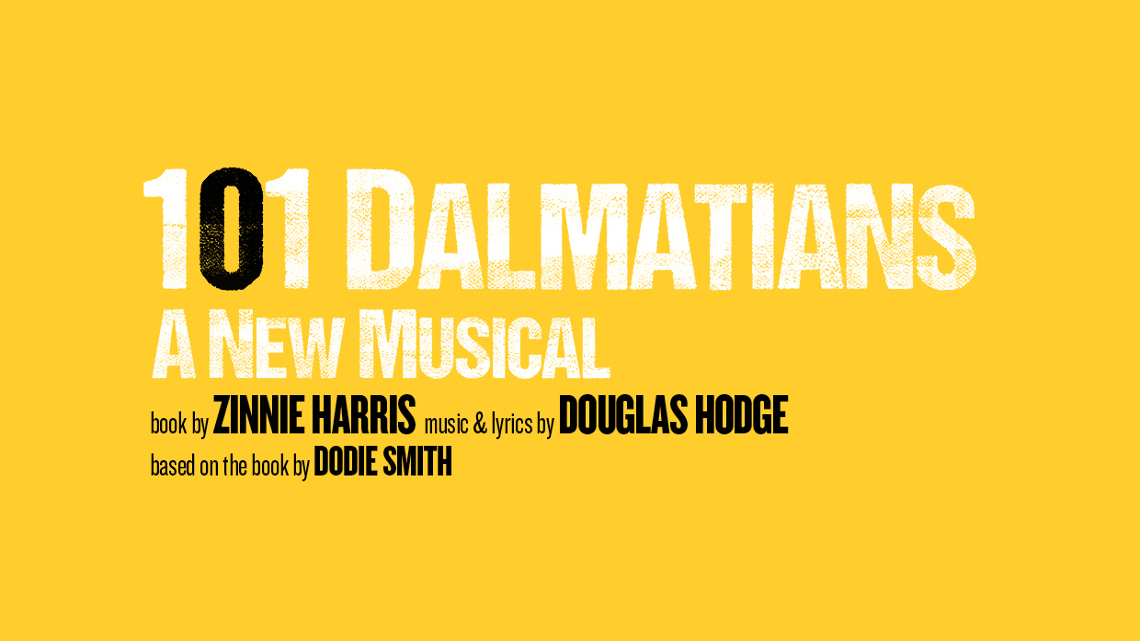 Show title on a yellow backdrop